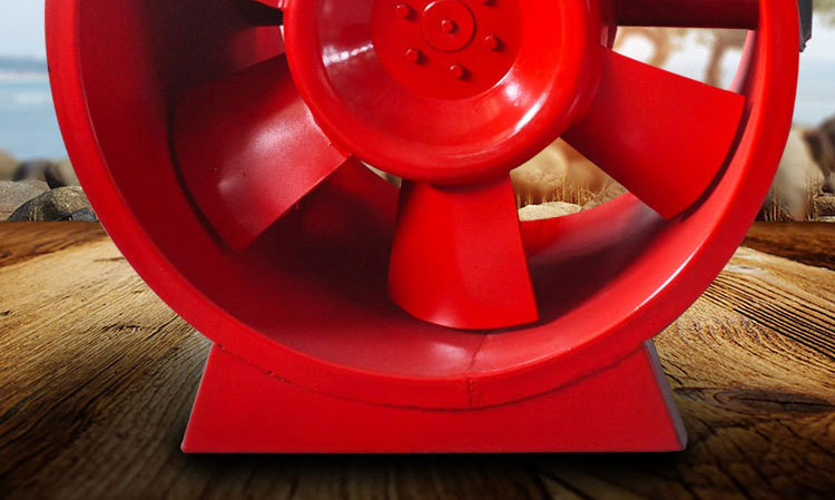 如何對消防高溫排煙風機進行修補及降溫？